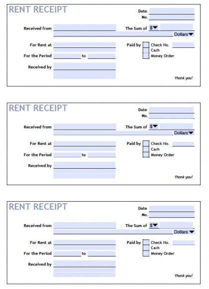 Word Template Receipt from wikidownload.com