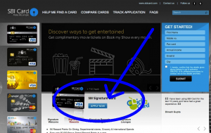homepage-sbi-credit-card