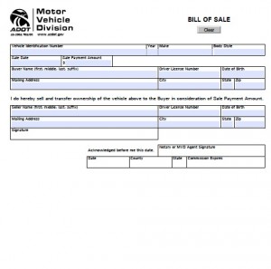 Download Arizona Bill of Sale Forms and Templates wikiDownload