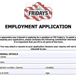 TGI Fridays Application