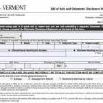 Vermont Bill of Sale