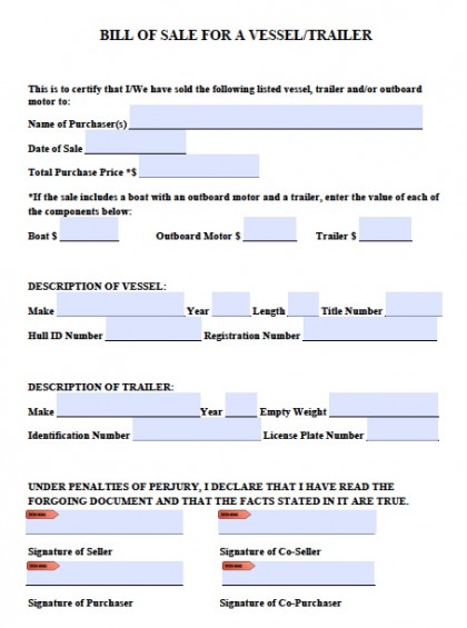 Bill Of Sale Template Pdf from wikidownload.com