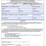 Notary Public Application