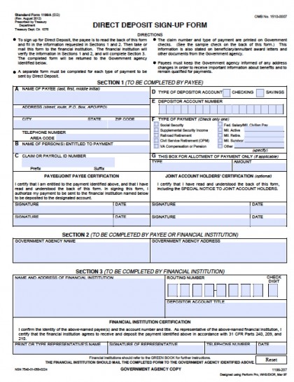 download-federal-direct-deposit-sign-up-form-sf-1199a-2012-fillable