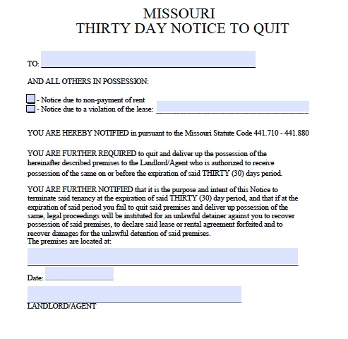 missouri-30-day-notice-to-quit - wikiDownload wikiDownload