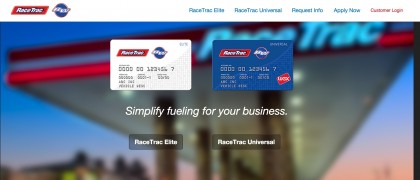 Online Credit Card Application Start Page