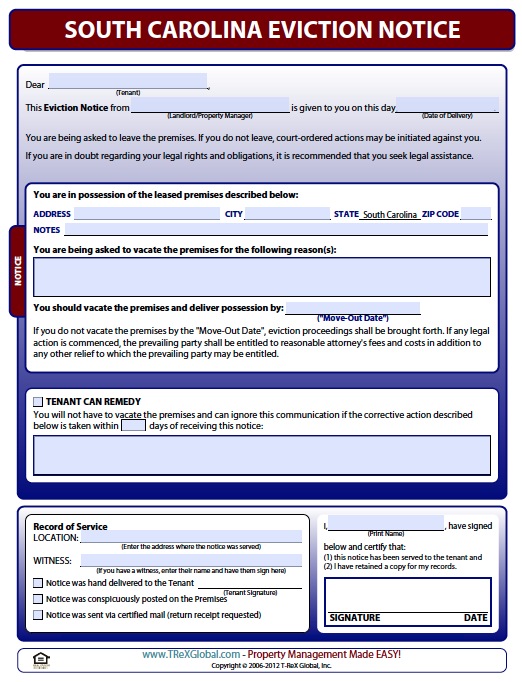 south-carolina-notice-to-quit - wikiDownload wikiDownload