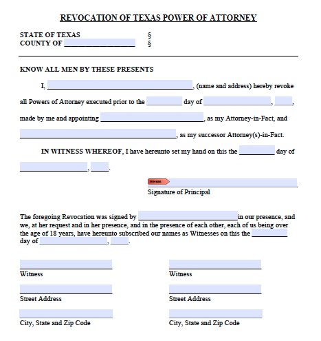 texas-poa-revocation-form - wikiDownload wikiDownload